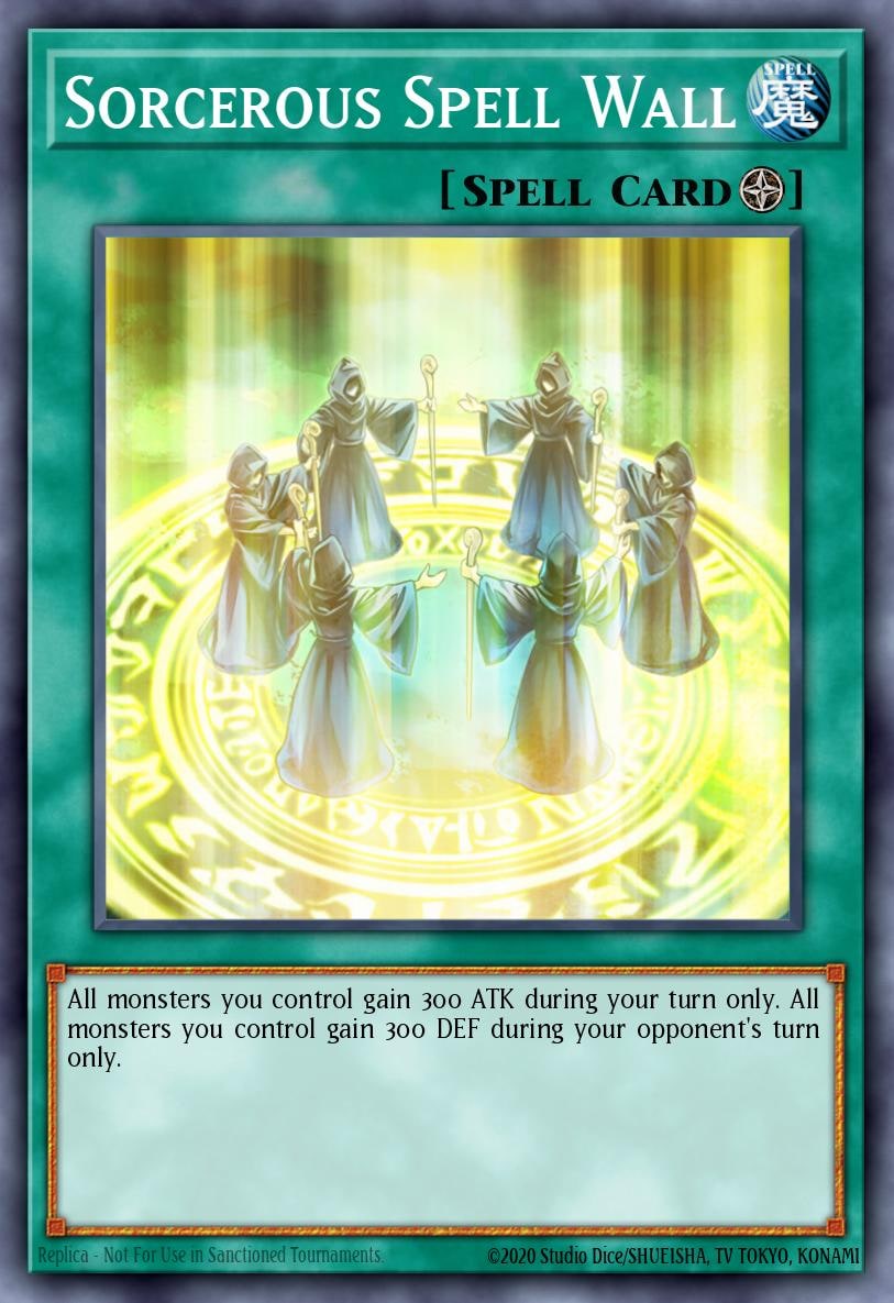 Sorcerous Spell Wall, Super Starter: Space-Time Showdown YS14-EN021