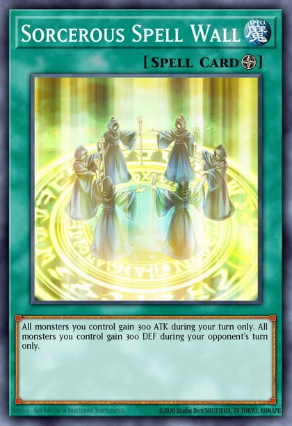 Sorcerous Spell Wall, Super Starter: Space-Time Showdown YS14-EN021