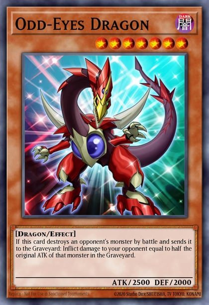 Odd-Eyes Dragon (Shatterfoil), Starter Deck: Saber Force YS15-ENF03