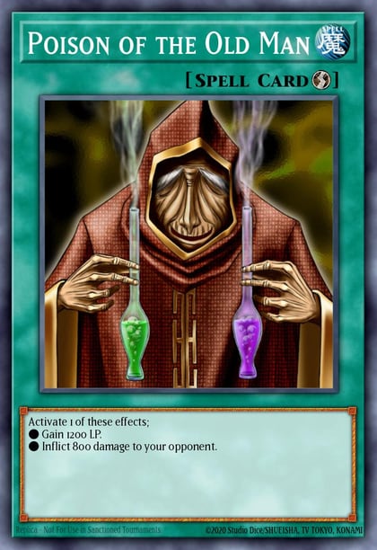 Poison of the Old Man, Starter Deck: Saber Force YS15-ENF18
