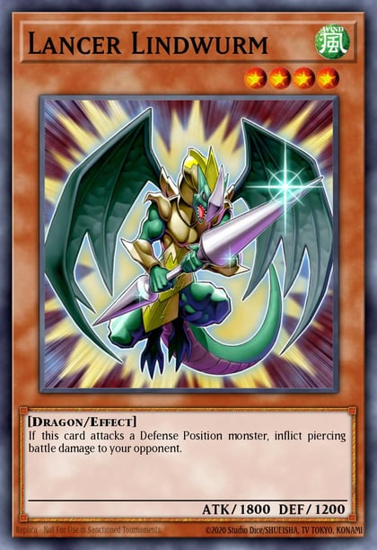 Lancer Lindwurm, Starter Deck: Dark Legion YS15-ENL07