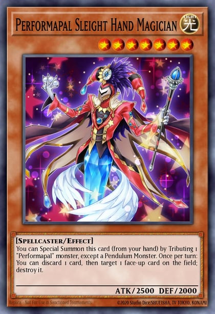 Performapal Sleight Hand Magician, Starter Deck: Yuya YS16-EN001