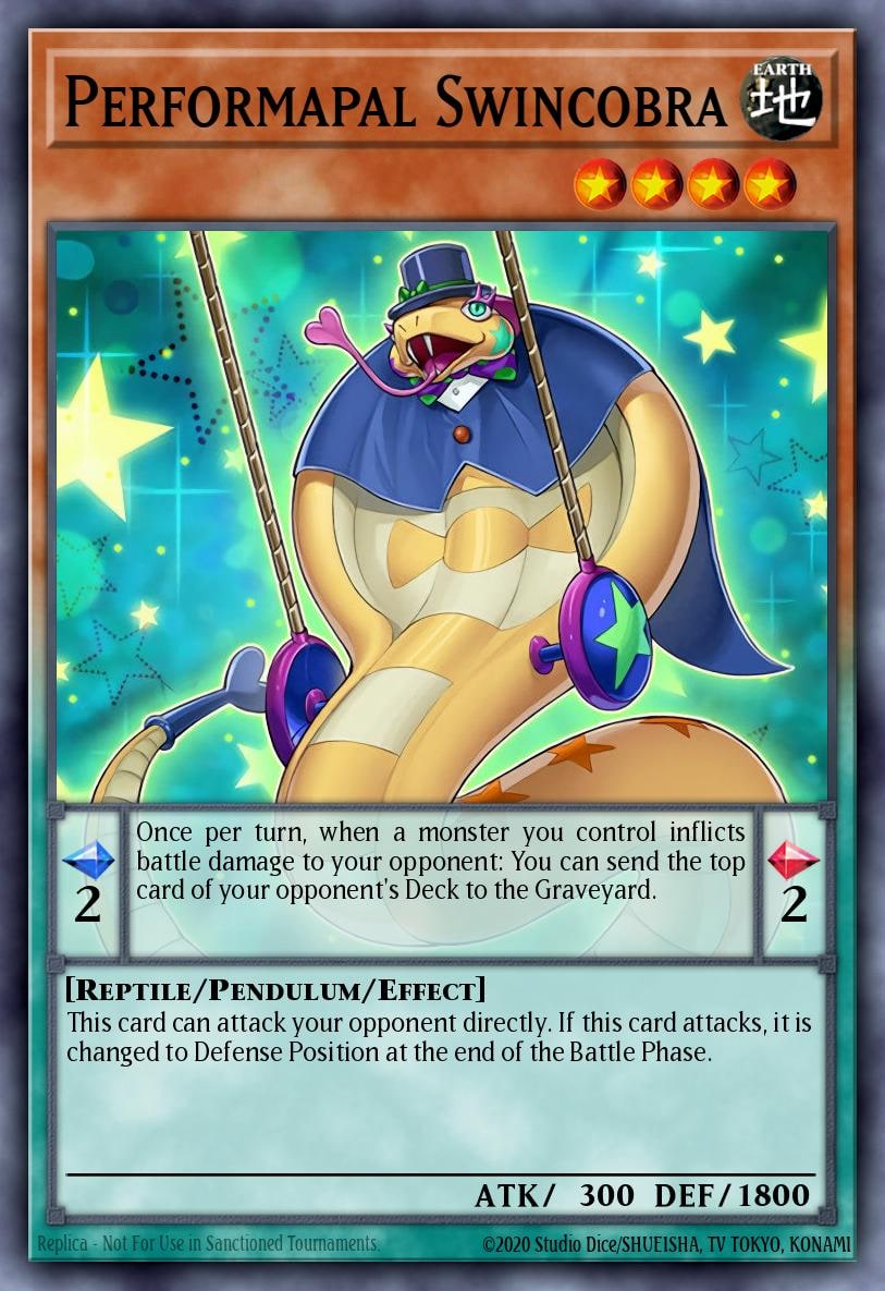 Performapal Swincobra, Starter Deck: Yuya YS16-EN003