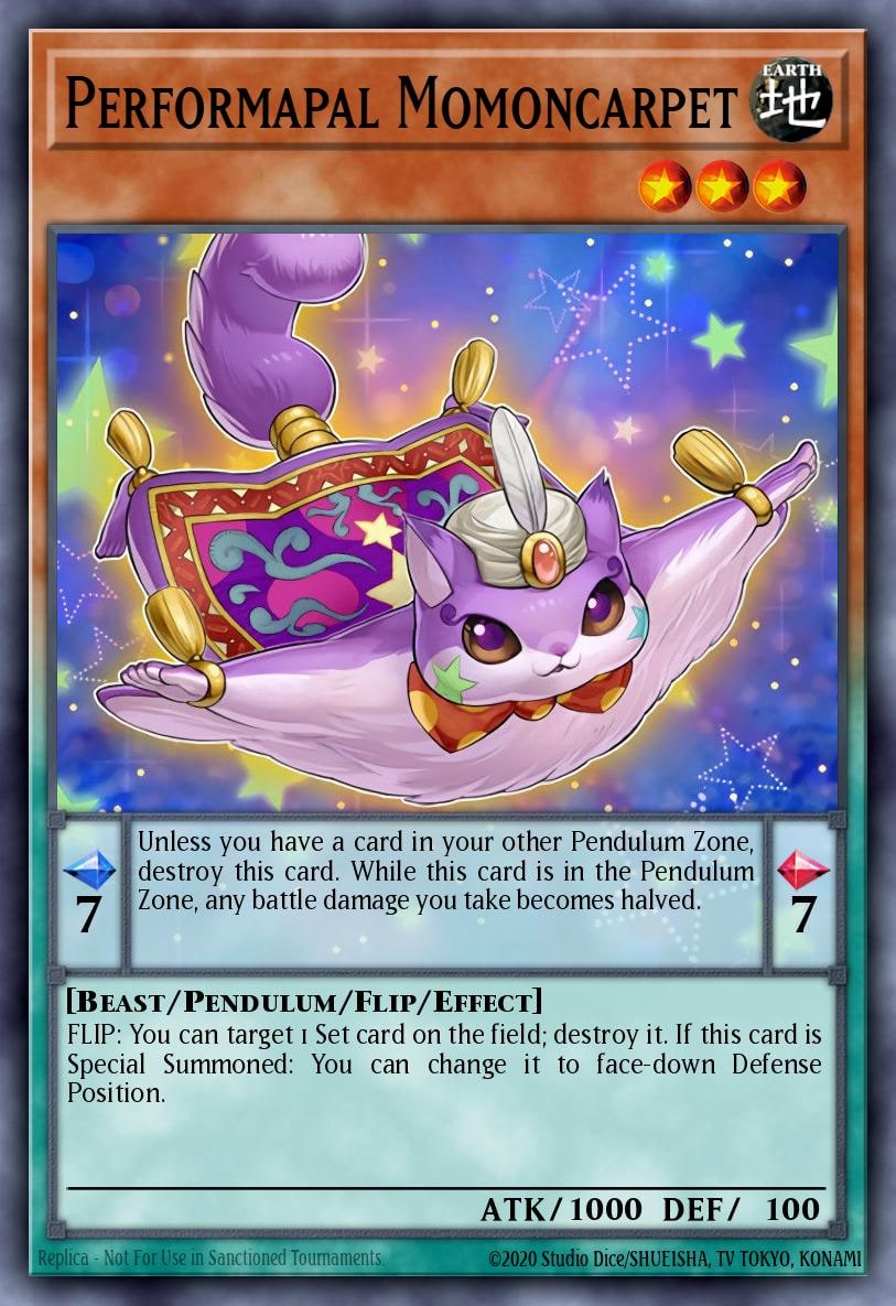 Performapal Momoncarpet, Starter Deck: Yuya YS16-EN004
