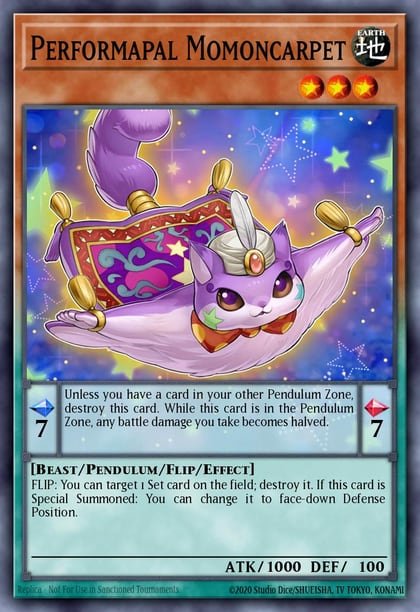 Performapal Momoncarpet, Starter Deck: Yuya YS16-EN004