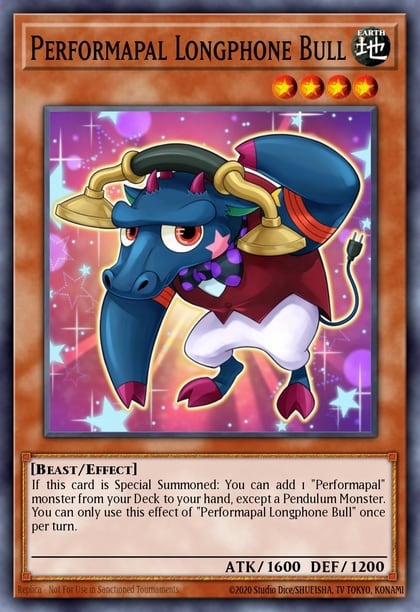 Performapal Longphone Bull, Starter Deck: Yuya YS16-EN006