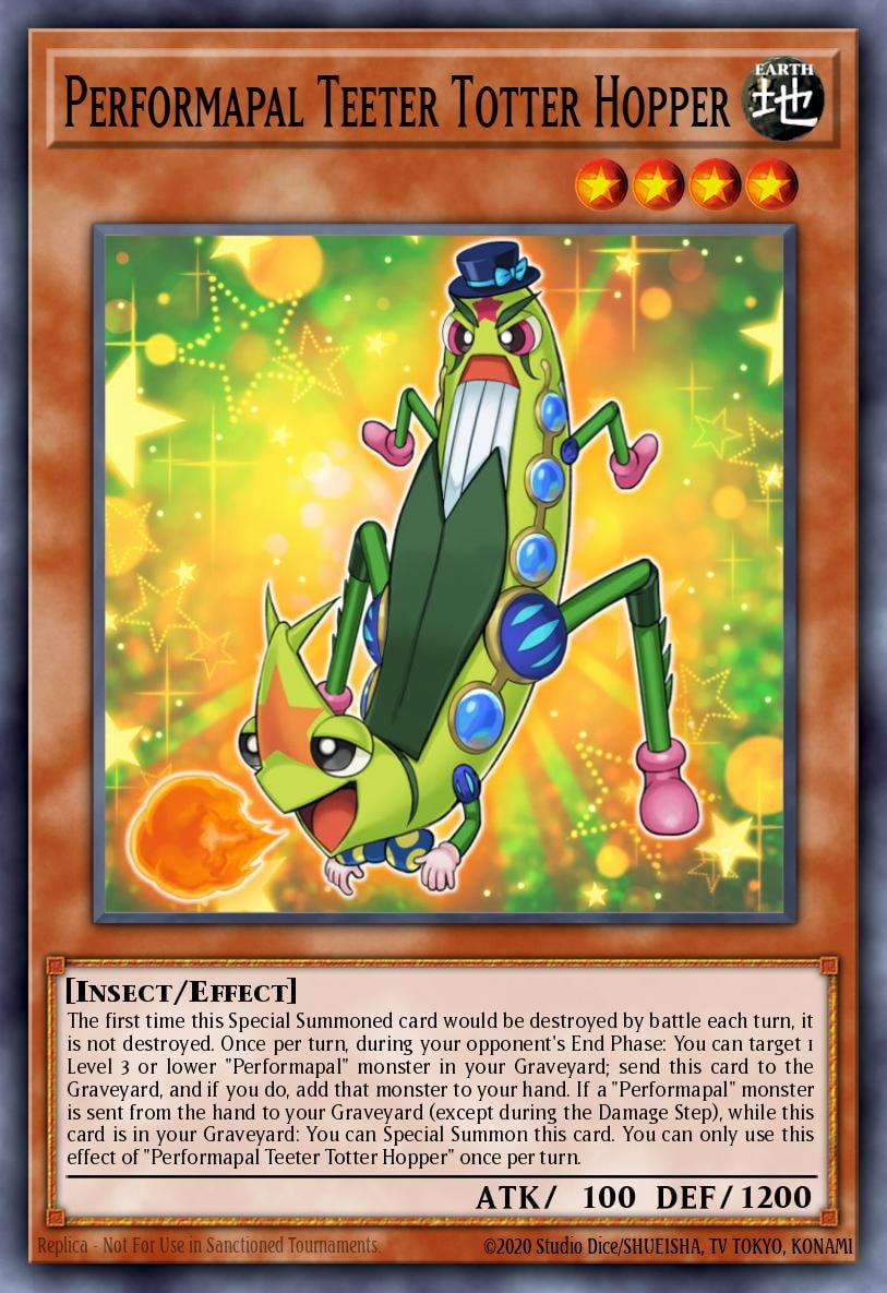 Performapal Teeter Totter Hopper, Starter Deck: Yuya YS16-EN007