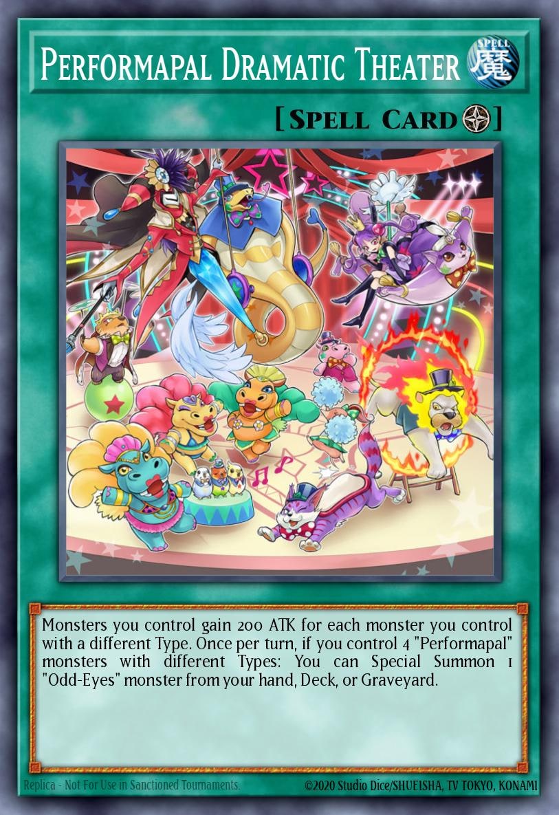 Performapal Dramatic Theater, Starter Deck: Yuya YS16-EN021