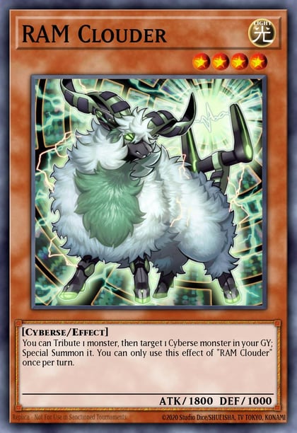 RAM Clouder, Starter Deck: Link Strike YS17-EN003