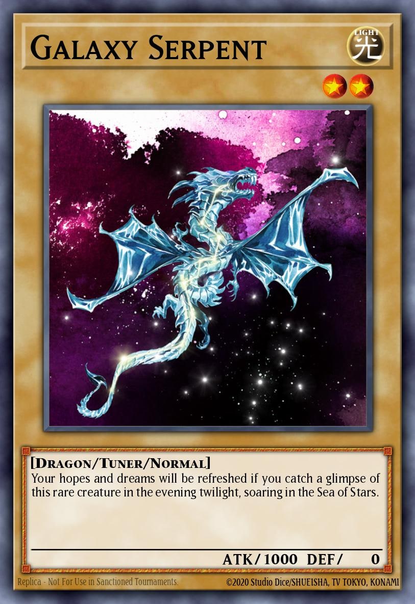 Galaxy Serpent, Starter Deck: Link Strike YS17-EN005