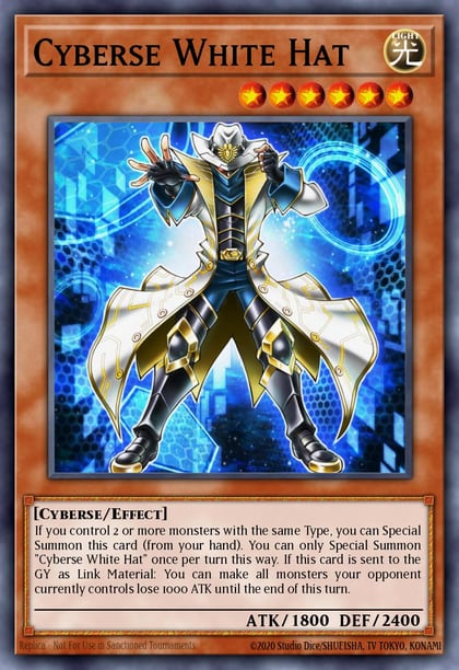 Cyberse White Hat, Starter Deck: Codebreaker YS18-EN004