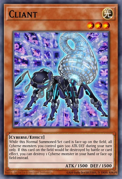 Cliant, Starter Deck: Codebreaker YS18-EN010